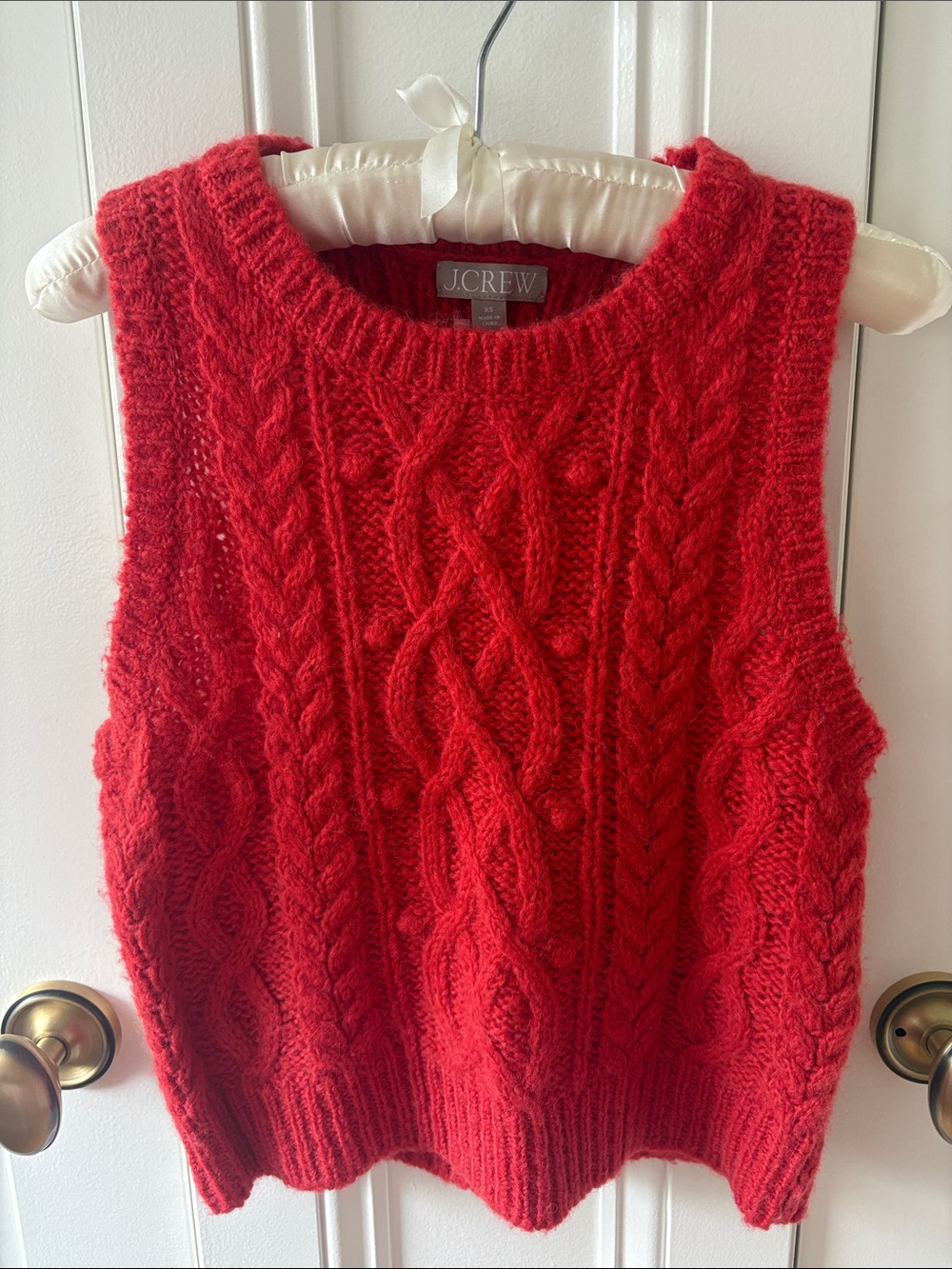 J.CREW wool sweater vest